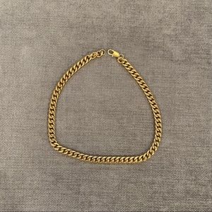 Mens 18 in gold plated Miami Cuban link